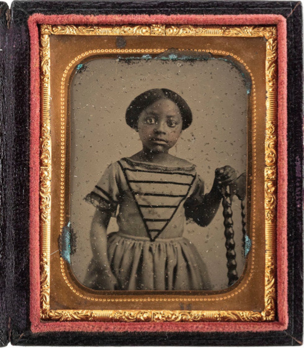 Ambrotype of Lucy