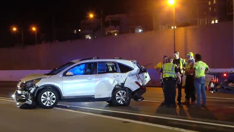 A Honda CRV and Dodge pickup crashed on I-40 in West Nashville on July 4, 2024. One man died...