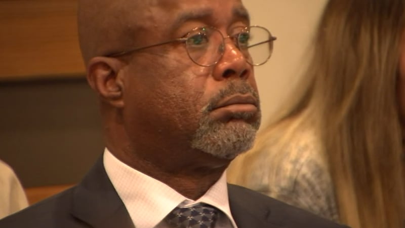 Darius Rucker appears in court on June 25, 2024. Rucker faces drug charges related to his...