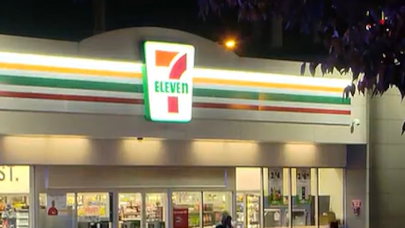 A security guard was arrested after firing a shot outside a 7-Eleven on Brick Church Pike.