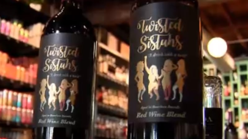 Twisted Sistuhs wine