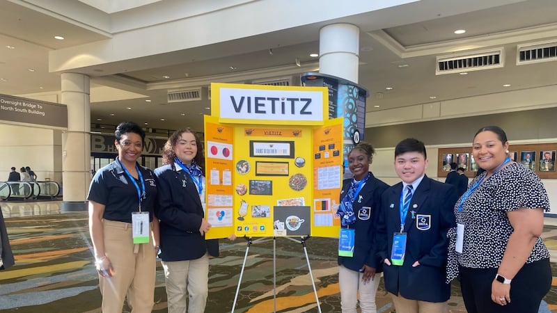 Glencliff students compete in an International DECA Competition