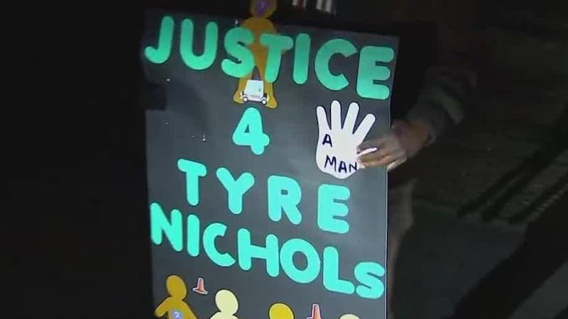 Tyre Nichols protest in memphis