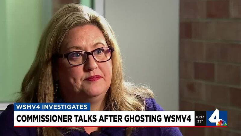 Commissioner talks after ghosting WSMV4