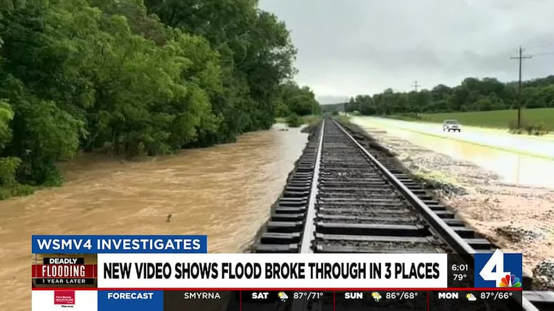 New video shows flood broke through in 3 places