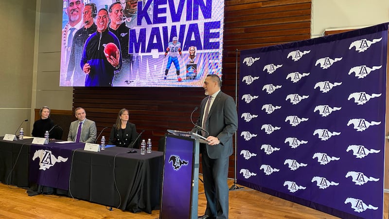 Kevin Mawae was announced as the new head football coach at Lipscomb Academy on Tuesday, Jan....