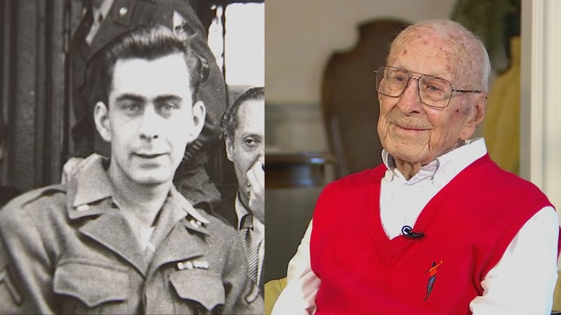 Stoby Reynolds, a 100-year-old World War II veteran, celebrated his 100th birthday on...