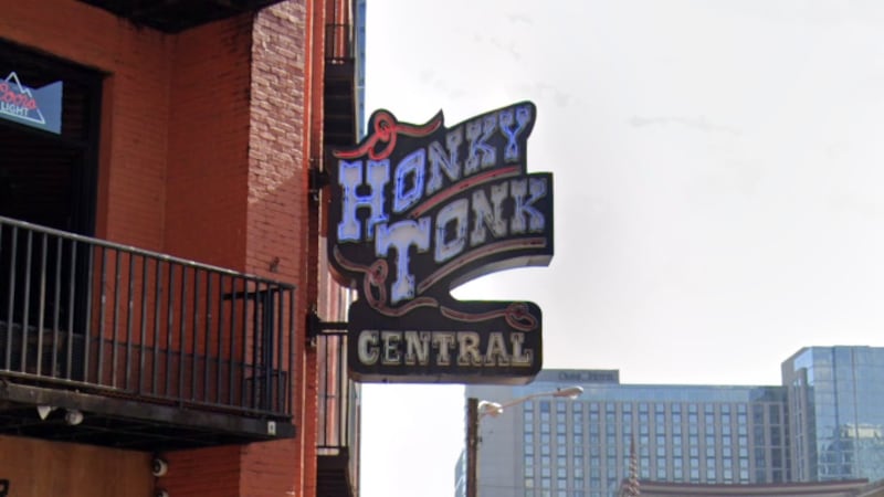 Honky Tonk Central in Nashville, TN.