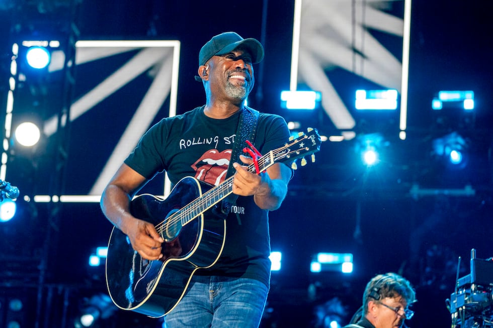 Darius Rucker performs during CMA Fest 2022 on Thursday, June 8, 2022, at Nissan Stadium in...