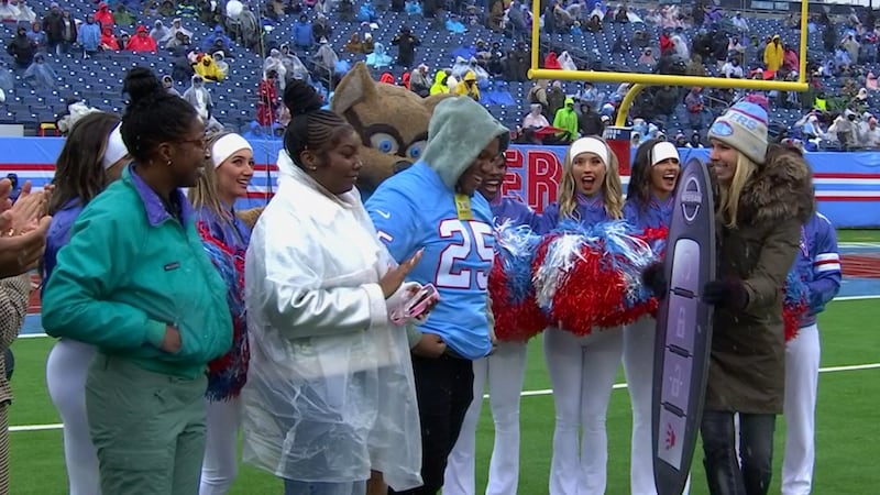 Nashville man surprised with new car at Titans game