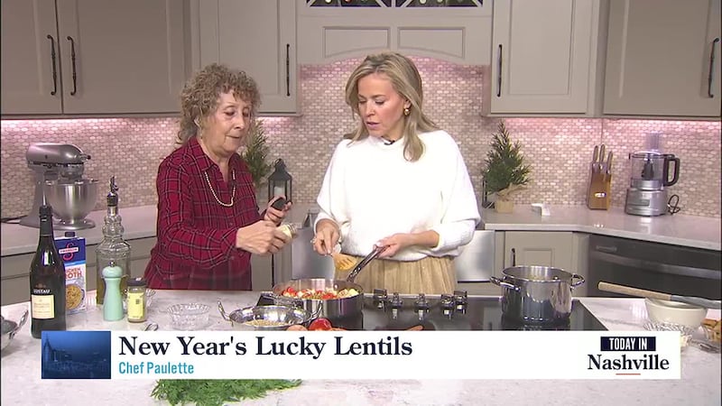 Chef Paulette Demonstrates New Year's Lucky Lentils