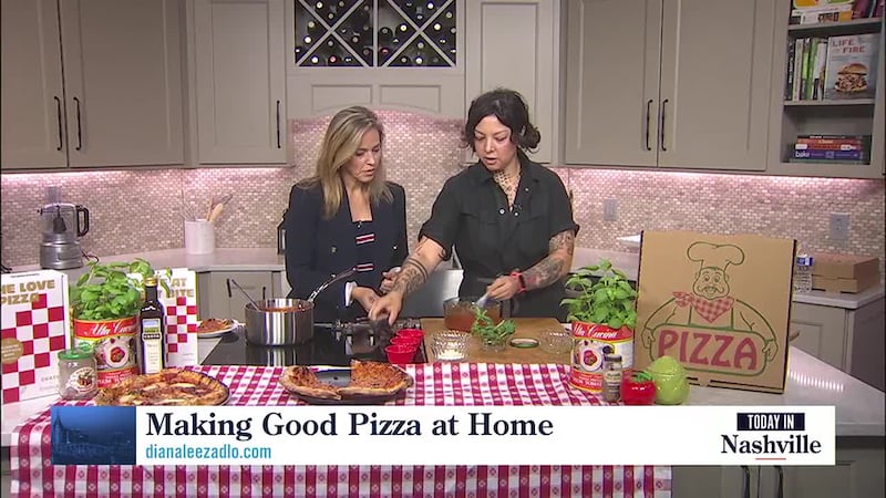 Pizza Pioneer Diana Lee Zadlo Makes a Fresh Sauce Margherita Pizza