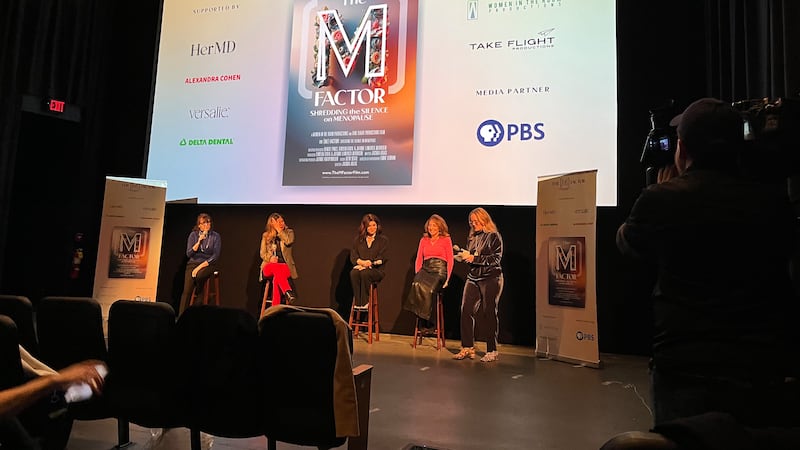 Screening of ‘The M Factor: Shredding the Silence on Menopause’ held at Belcourt Theater