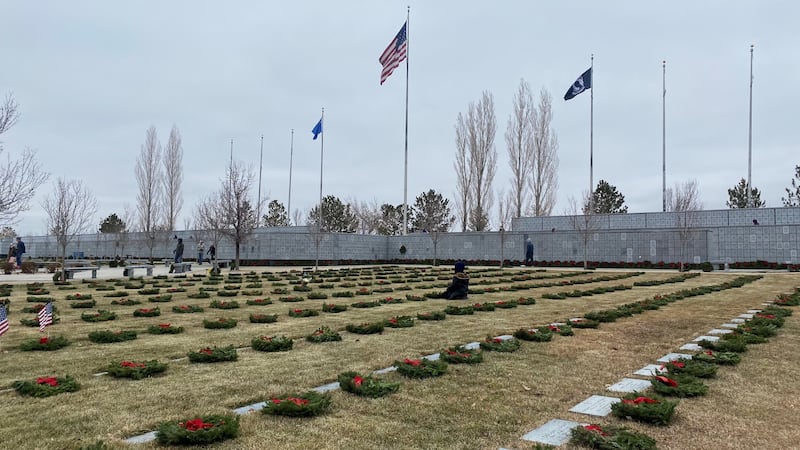 Wreaths Across America at N. Nevada Veterans Cemetery