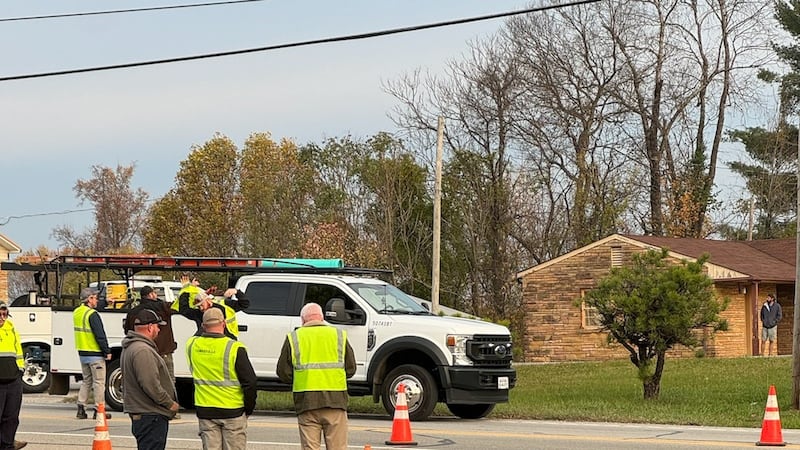 A water main break caused a street to collapse in Cookeville Monday morning.