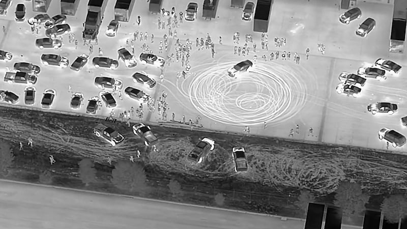 Metro Police release video of suspects pointing lasers at MNPD helicopters