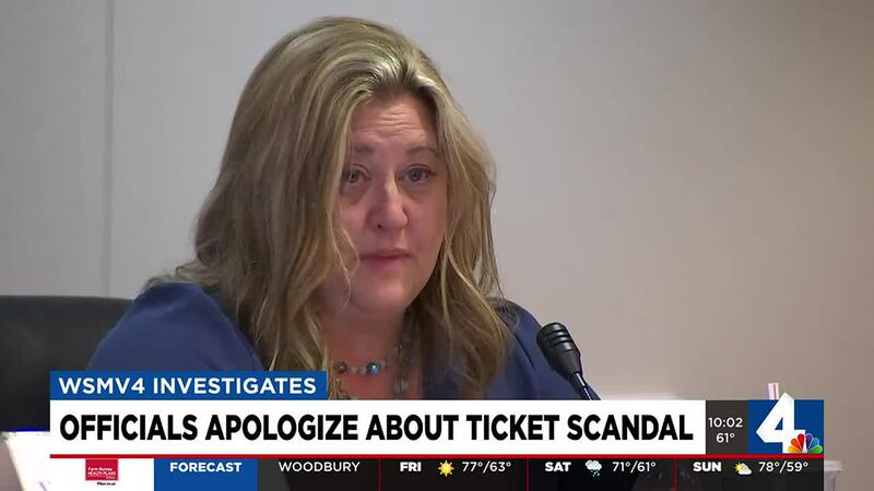 Officials apologize for role in ticket scandal