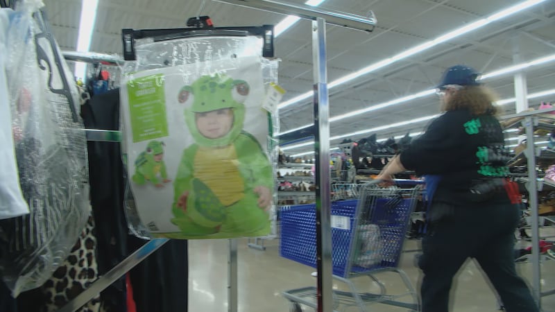 Many last-minute shoppers turn to thrift stores to cut the cost of their Halloween costume...