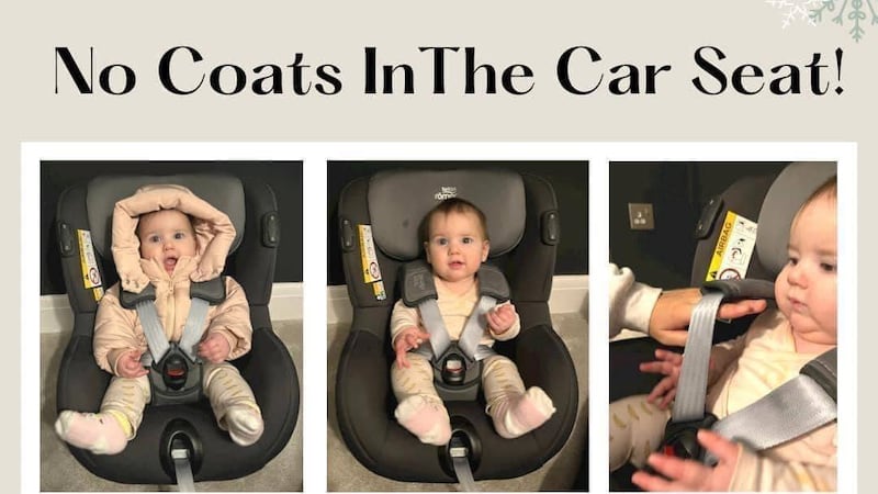 The National Highway Traffic Safety Administration says bulky coats create extra room in the...