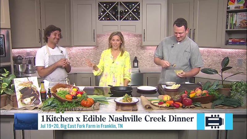 1 Kitchen x Edible Nashville Creek Dinner at Big East Fork Farm