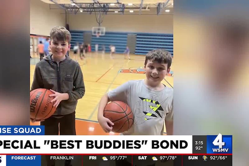 The Best Buddies nonprofit was surprised with a check for $1,000.