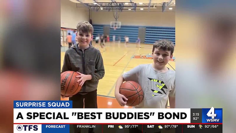 The Best Buddies nonprofit was surprised with a check for $1,000.