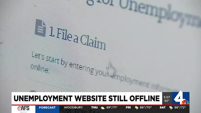 Tennessee's unemployment website outage is causing problems for applicants