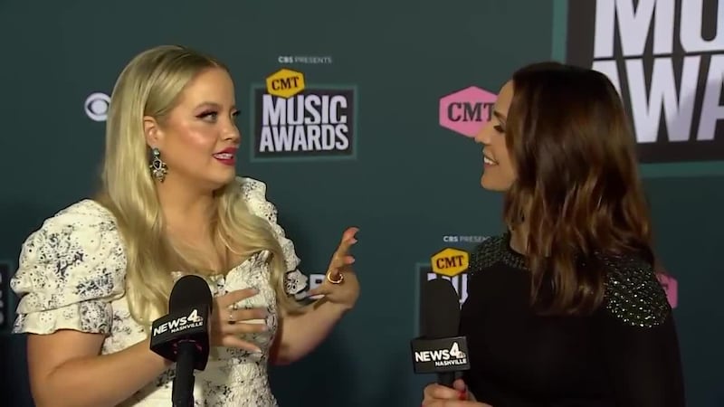 Harper Grae speaks with Lauren Lowrey on the CMT Music Awards Red Carpet.