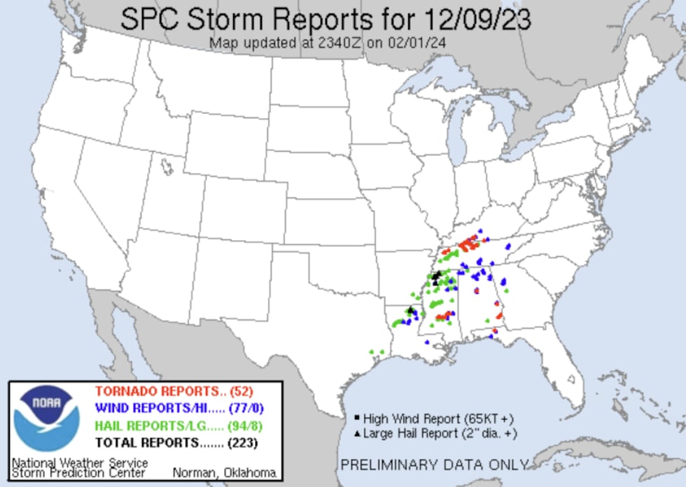 On December 9, 7 tornadoes touched down in Middle Tennessee causing widespread damage and...