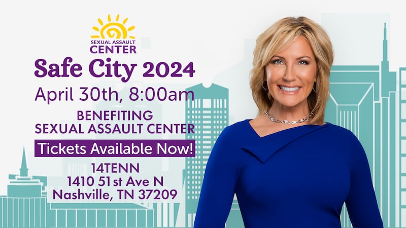 WSMV anchor Tracy Kornet will deliver the keynote address at the April 30th Safe City...