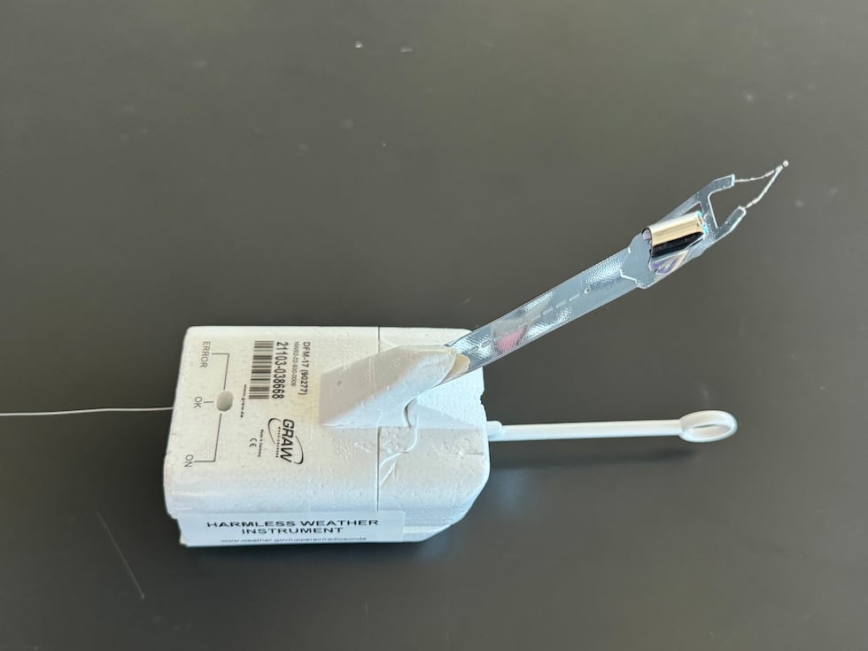 Radiosondes collect temperatures, pressure, humidity, and wind readings in the upper atmosphere.