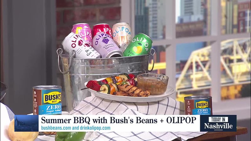 Chelsea LeBlanc, RDN Shares Summer BBQ Ideas with Bush's Beans + OLIPOP