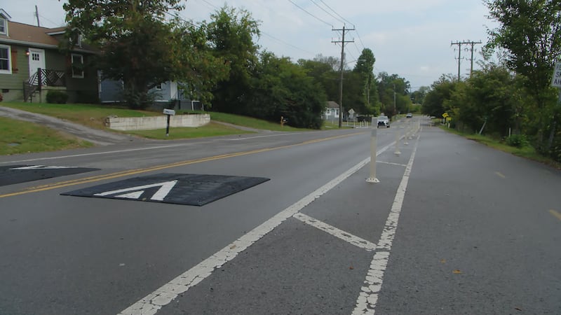 East Nashville neighbors concerned after speed bump causes accidents