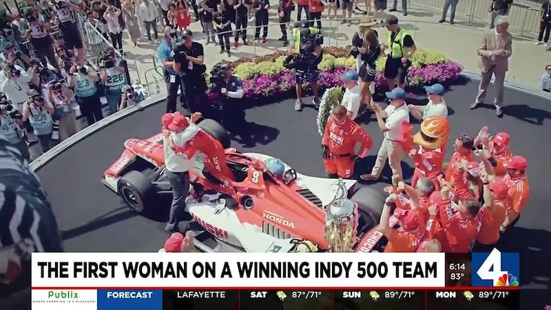 The first woman on a winning Indy 500 team