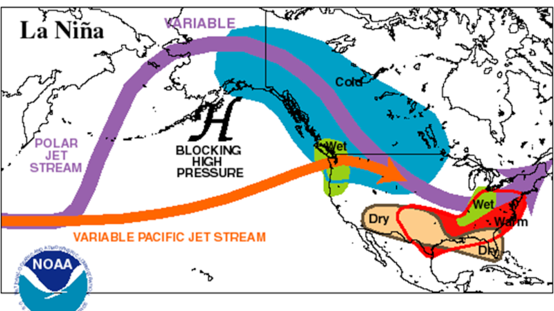 Typical La Nina