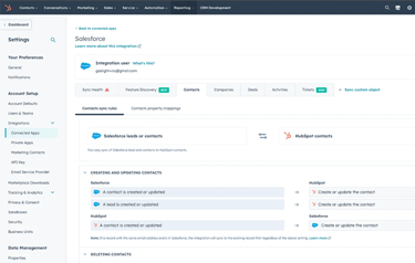 Salesforce HubSpot Integration